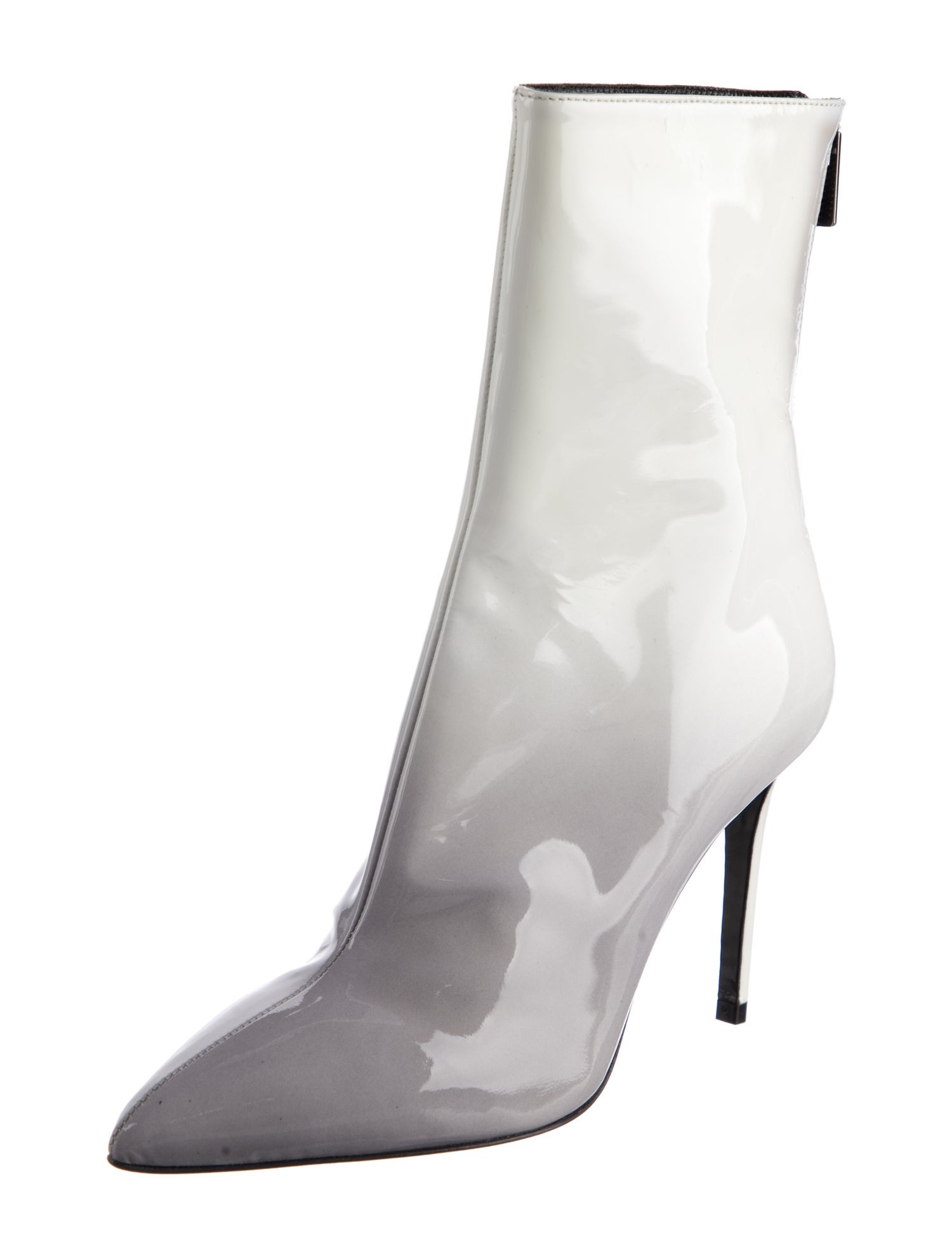 Barney's New York Patent Leather Boots