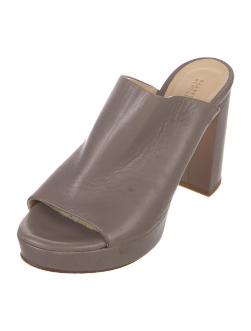 Barney's New York Leather Slides