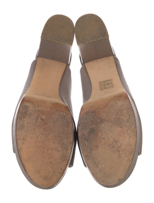 Barney's New York Leather Slides