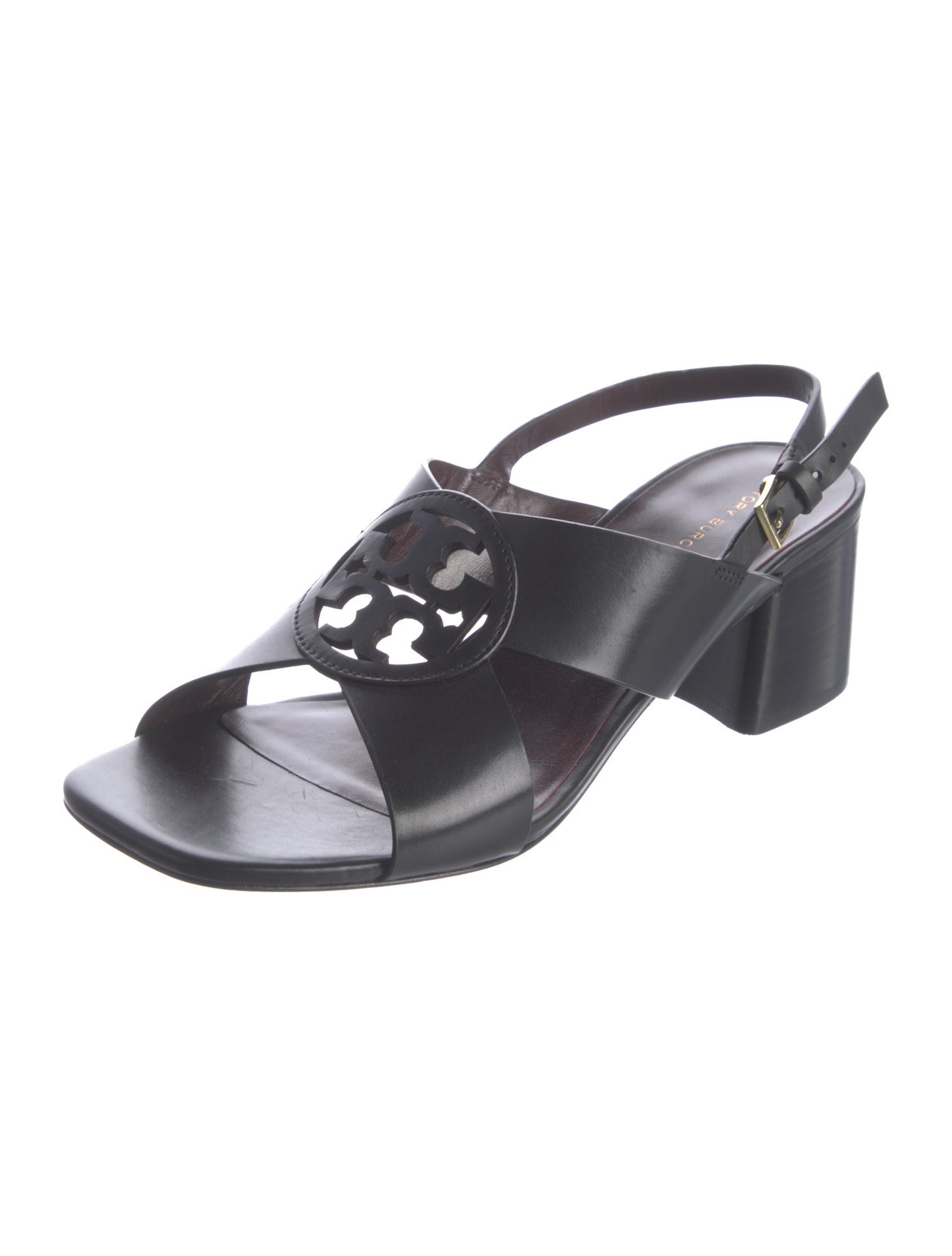 Barney's New York Leather Slingback Pumps