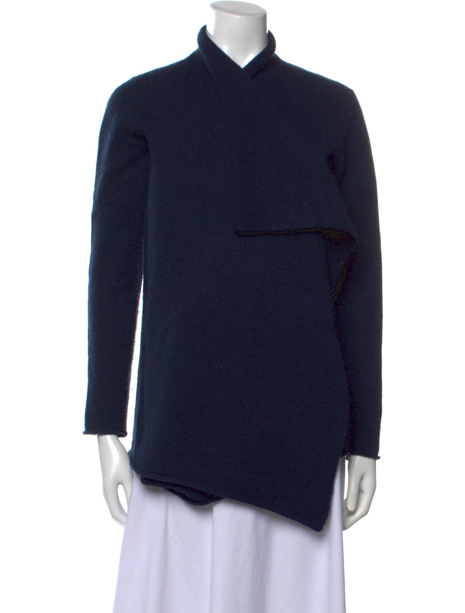 Barney's New York Cashmere Mock Neck Sweater