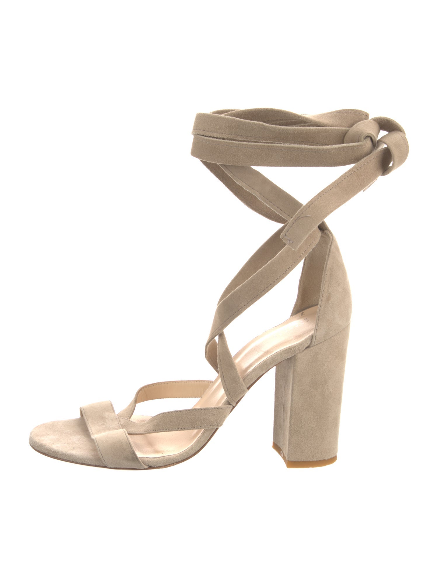 Barney's New York Suede Bow Accents Gladiator Sandals