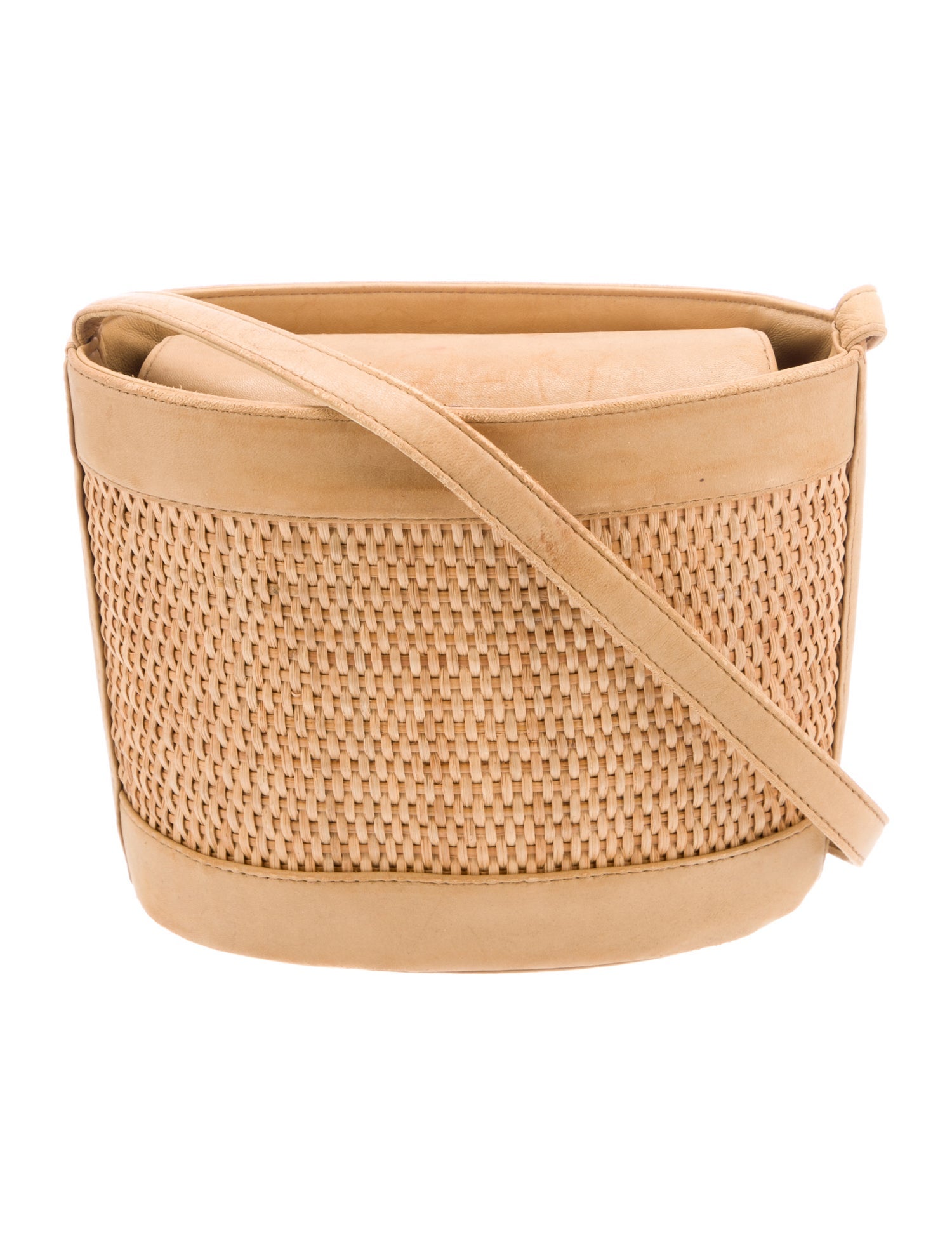 Barney's New York Straw Shoulder Bag