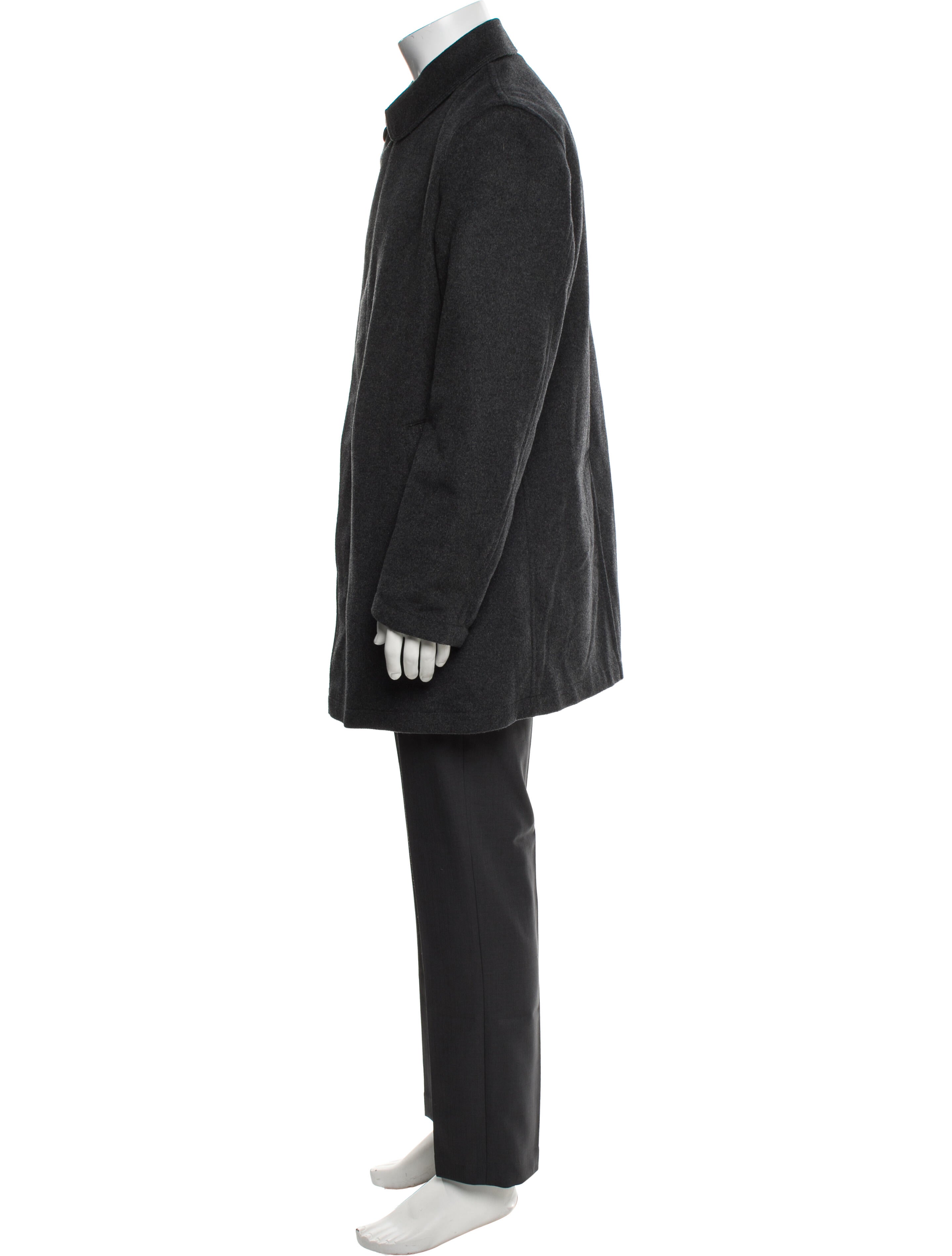 Barney's New York Wool Overcoat