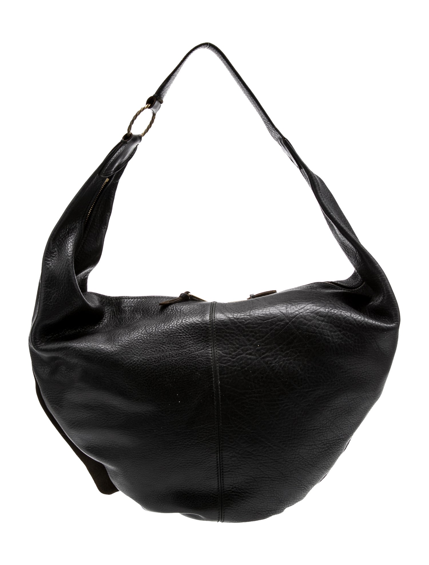 Barney's New York Leather Hobo