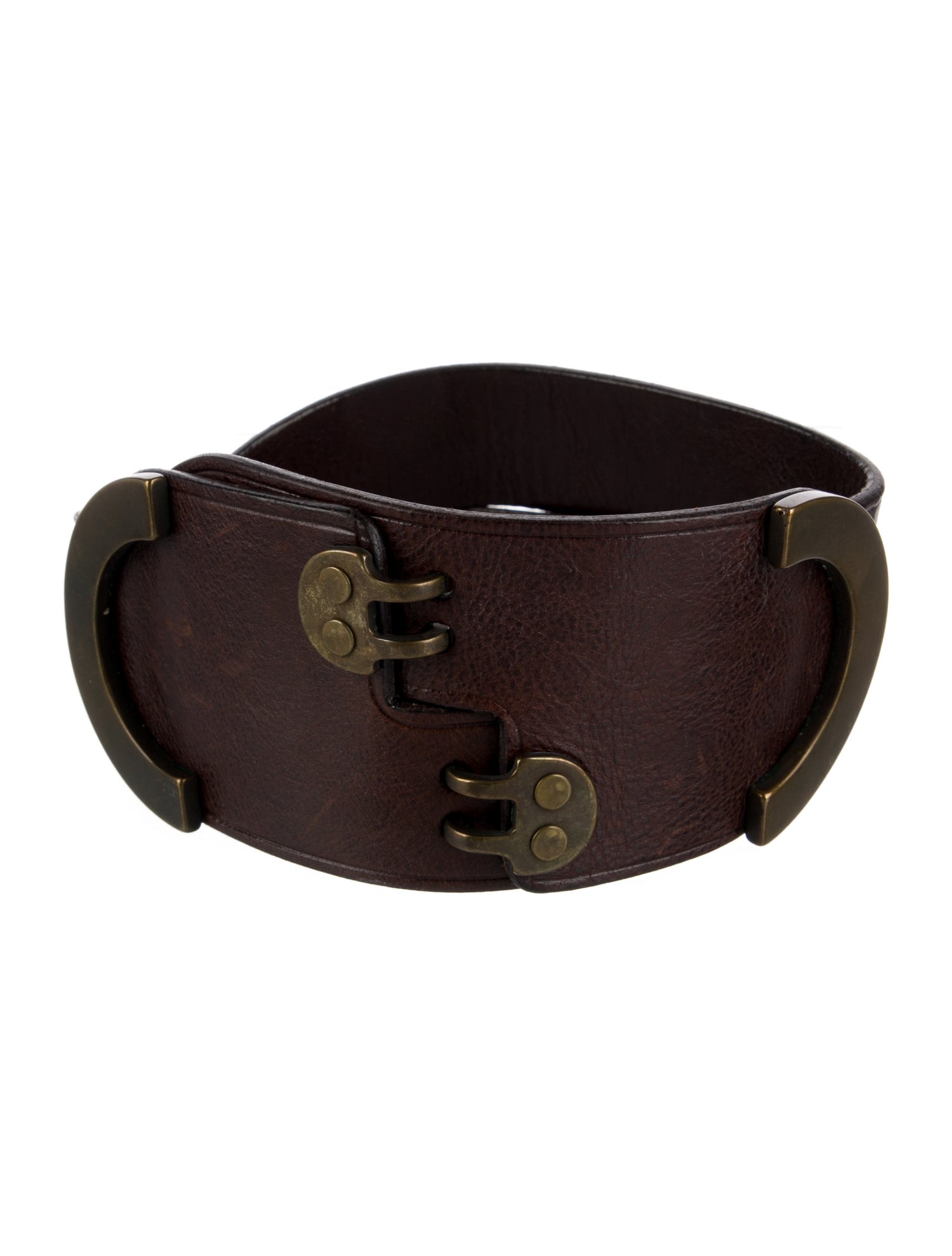 Barney's New York Wide Leather Belt