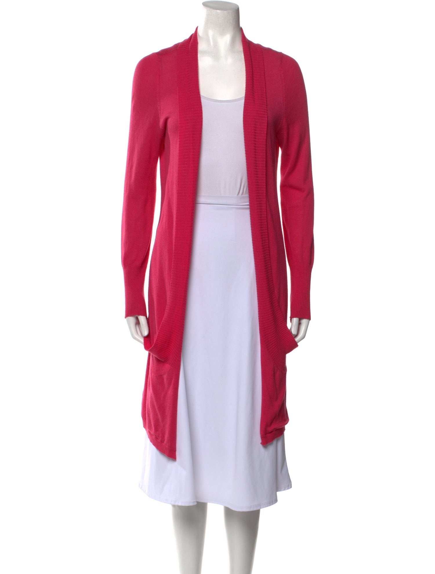 Barney's New York Cashmere Open Front Sweater