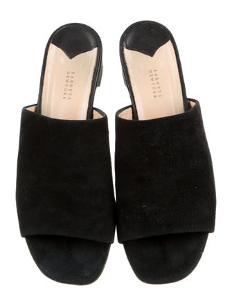 Barney's New York Suede Slides