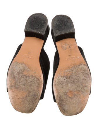 Barney's New York Suede Slides