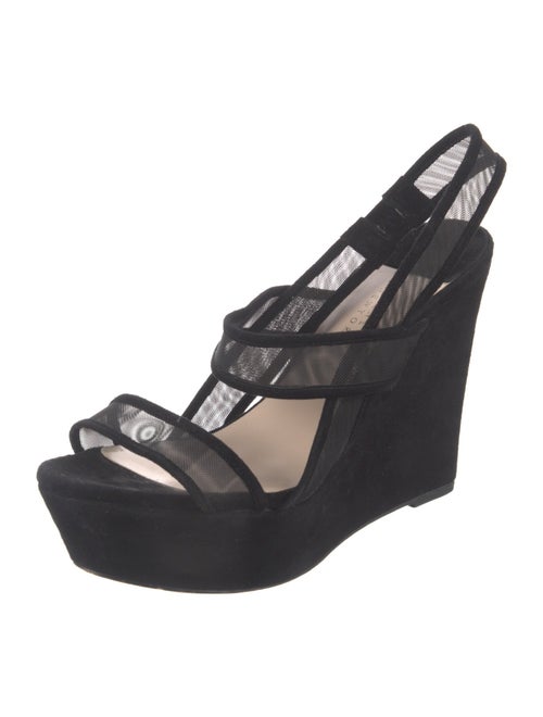 Barney's New York Mesh Slingback Sandals