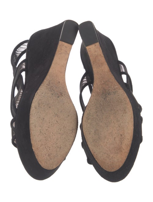 Barney's New York Mesh Slingback Sandals