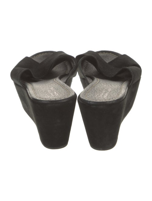 Barney's New York Suede Slides