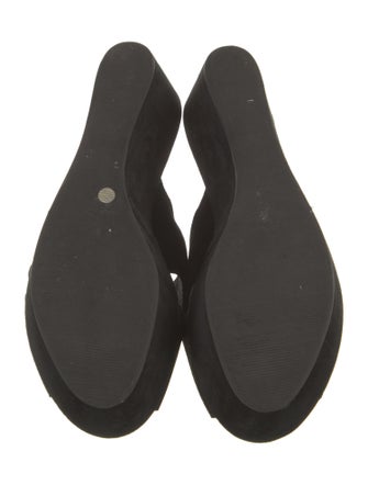 Barney's New York Suede Slides