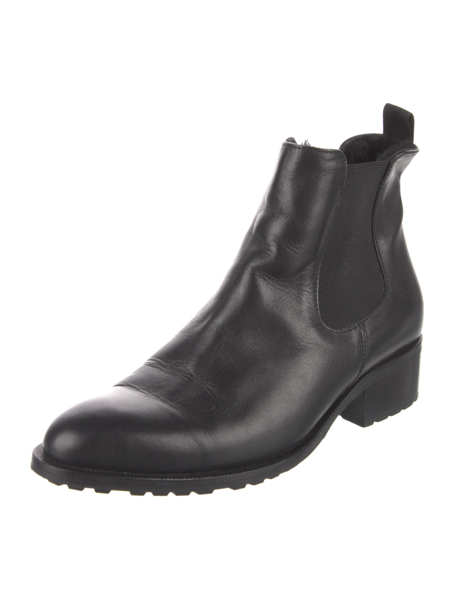 Barney's New York Leather Chelsea Boots