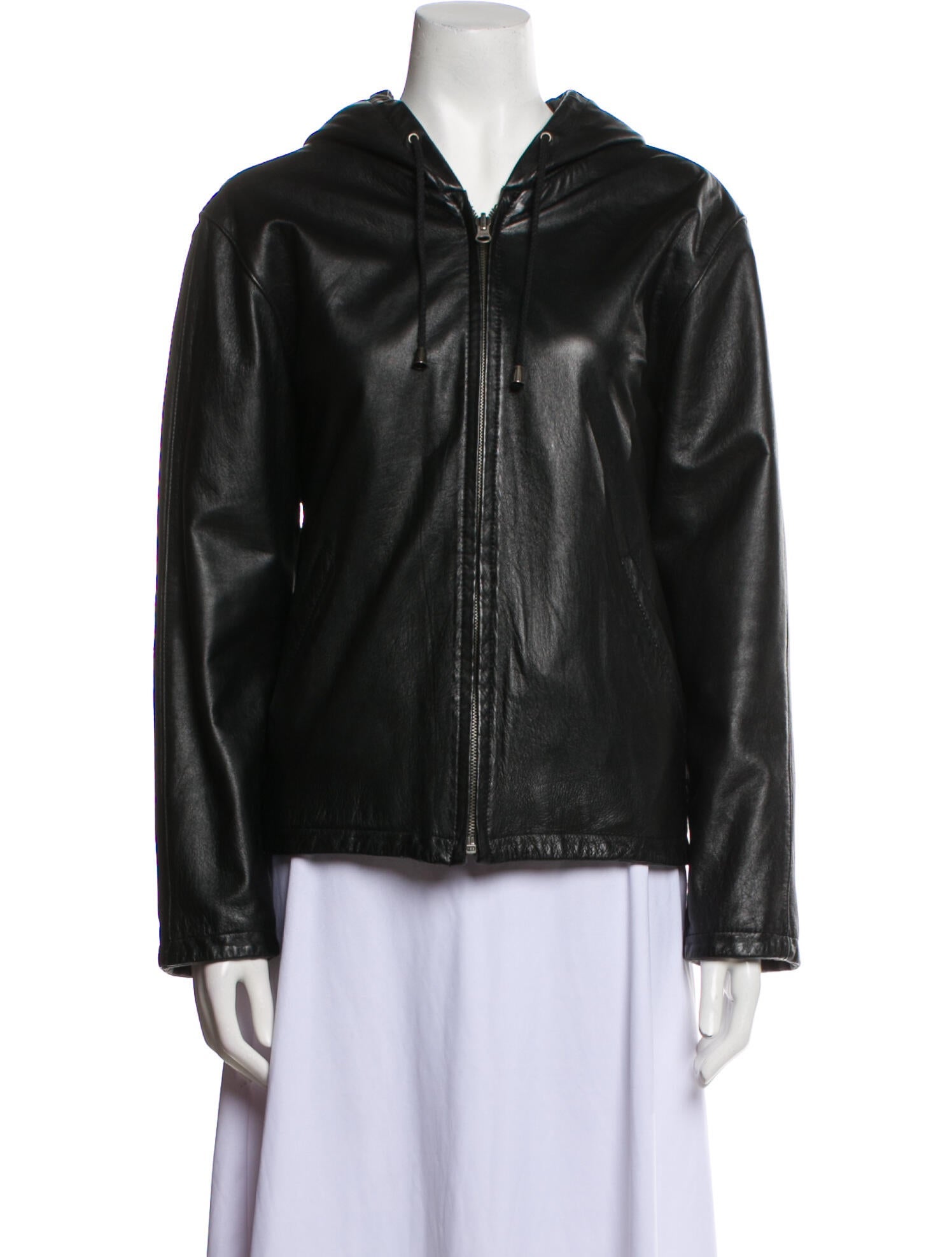 Barney's New York Leather Evening Jacket