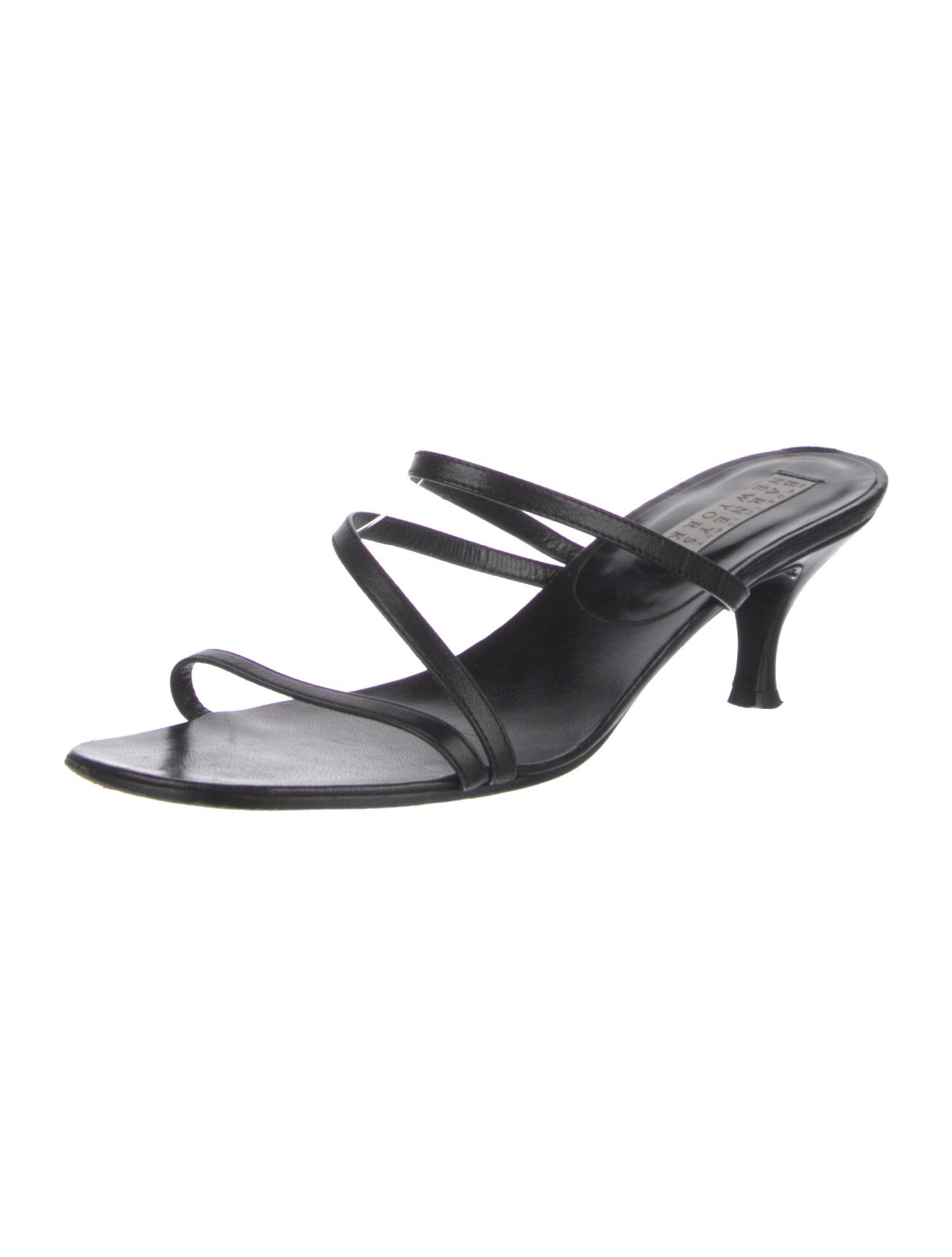 Barney's New York Leather Slides