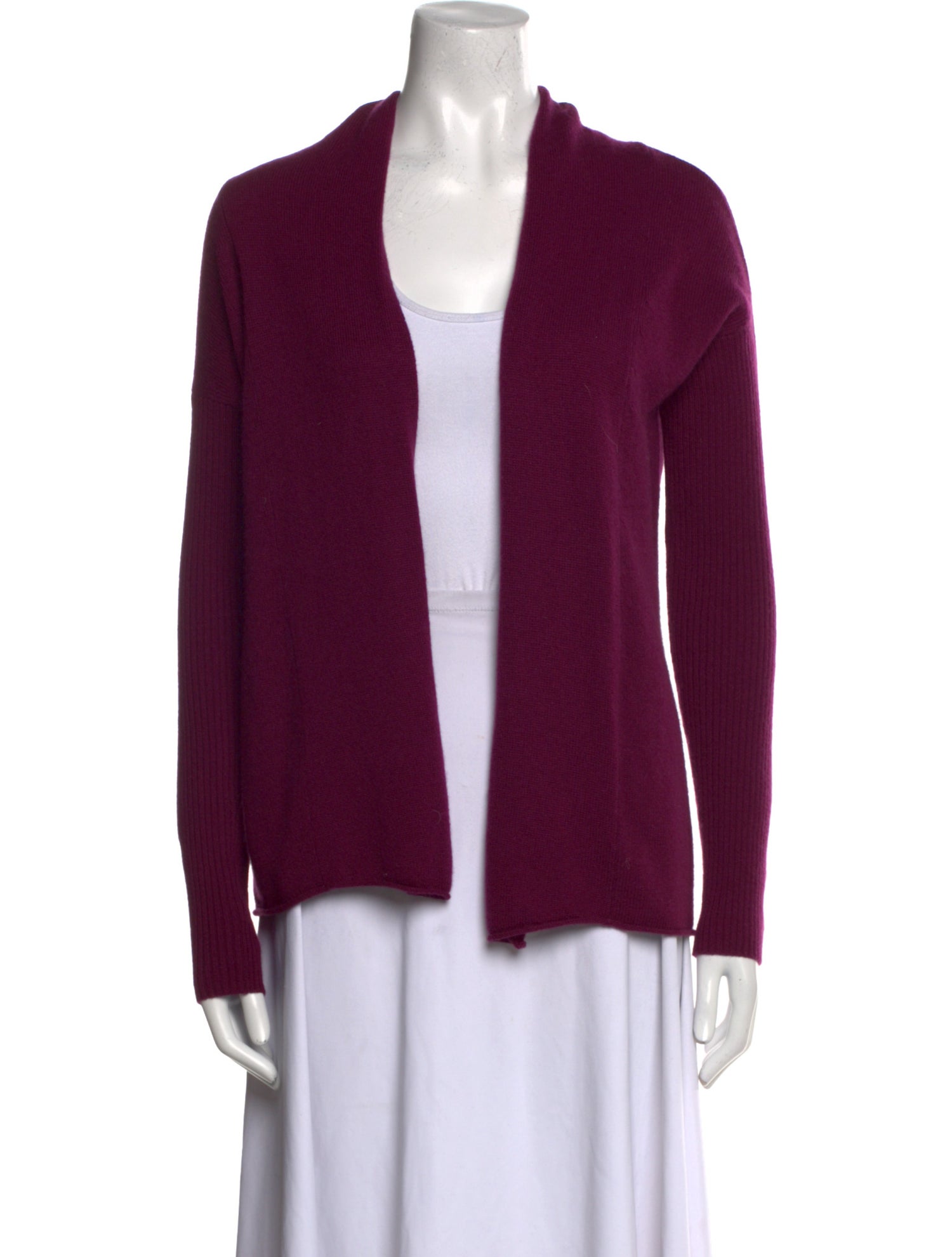 Barney's New York Cashmere Open Front Sweater