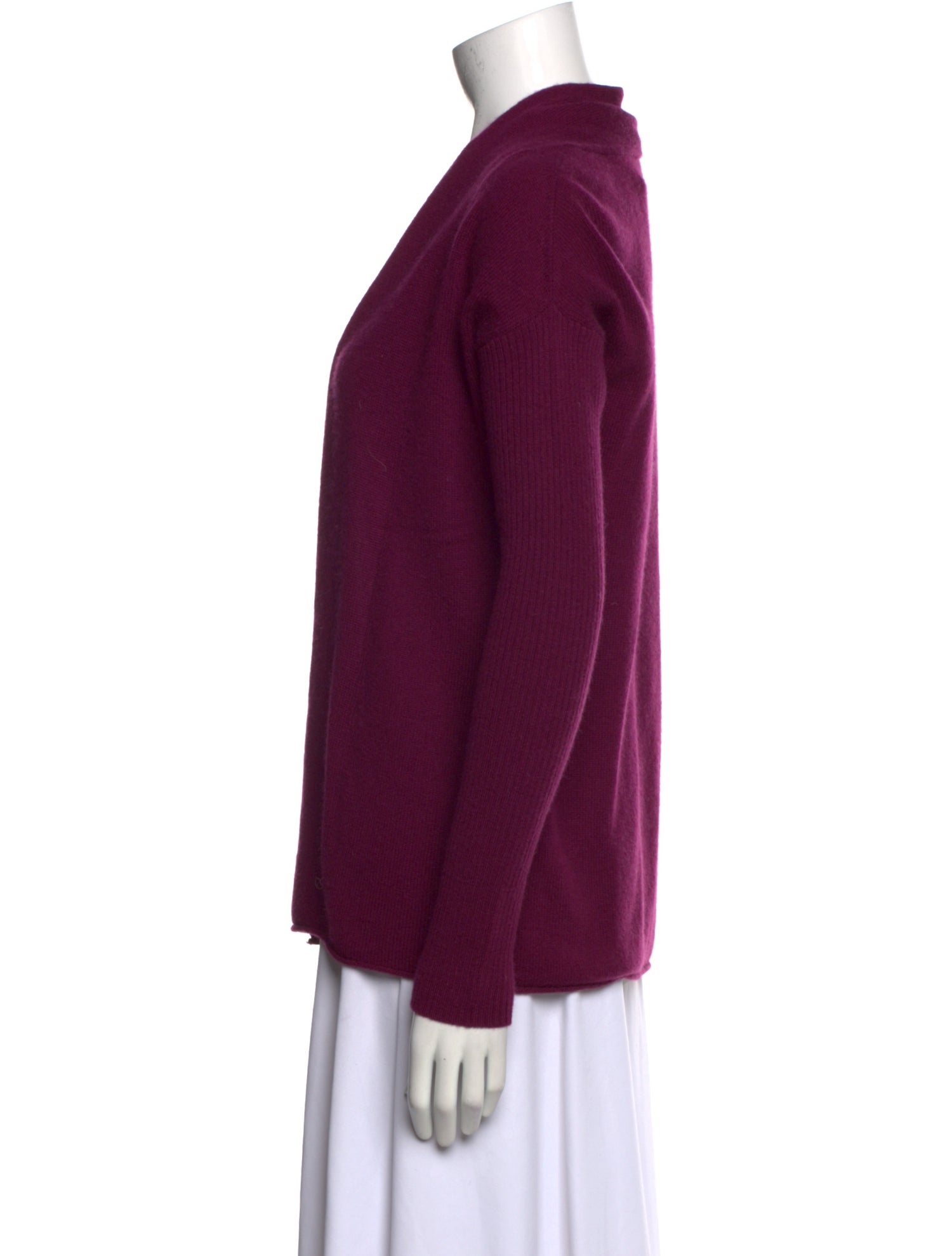 Barney's New York Cashmere Open Front Sweater