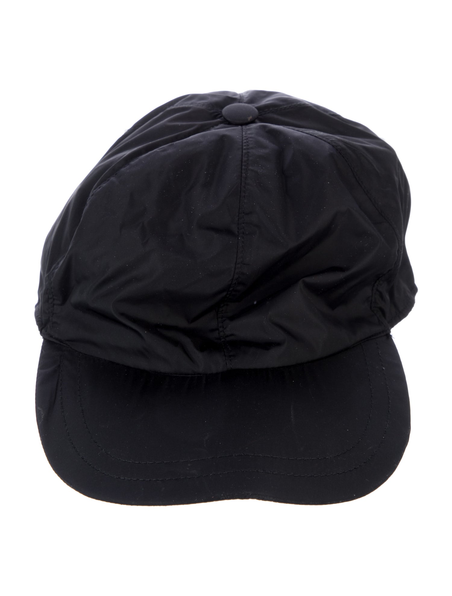 Barney's New York Solid Black Baseball Cap