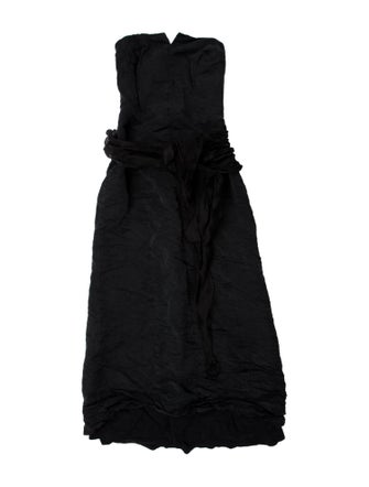 Barney's New York Silk Midi Length Dress