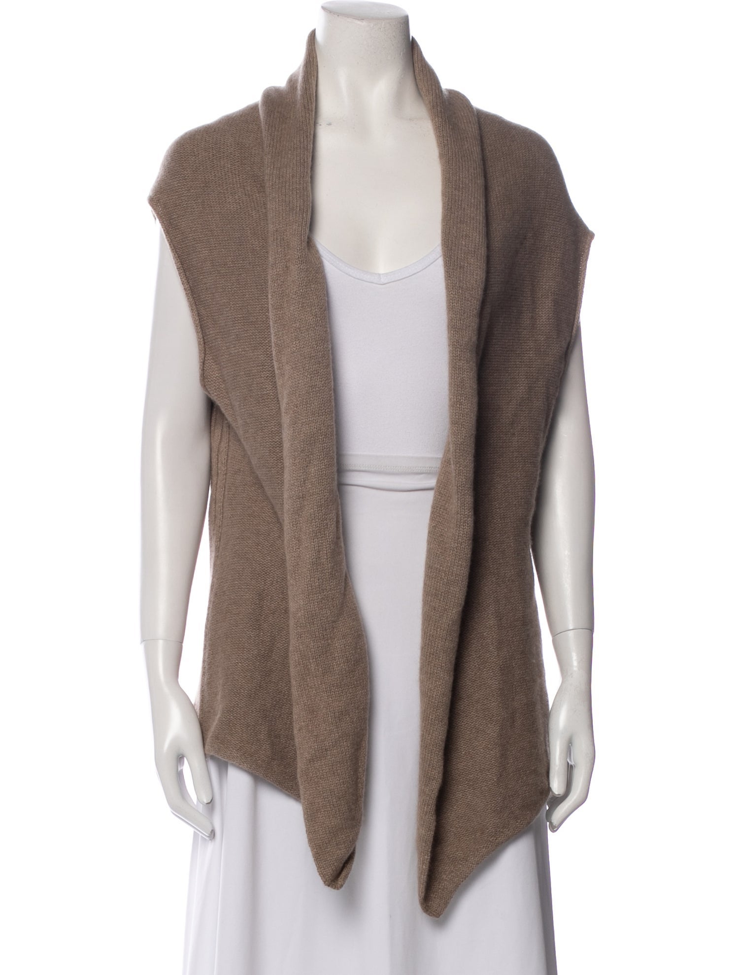 Barney's New York Cashmere Open Front Sweater