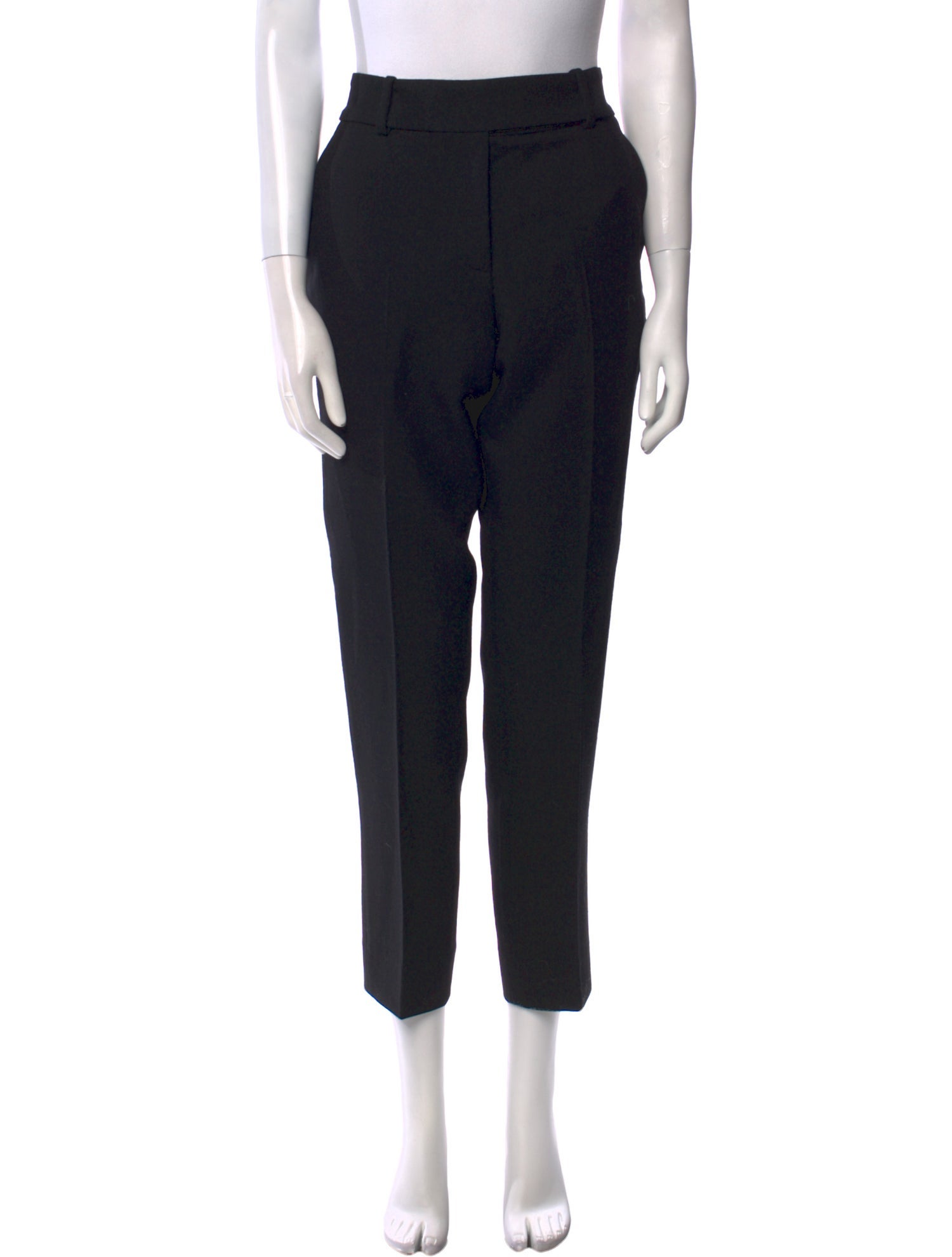 Barney's New York Virgin Wool Straight Leg Pants