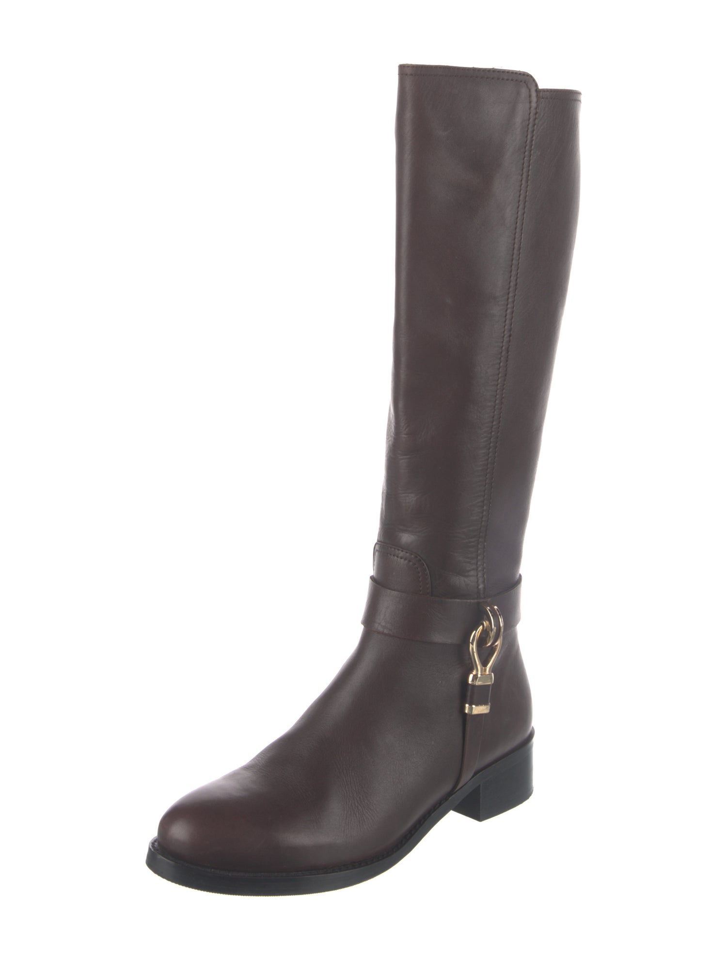 Barney's New York Leather Riding Boots