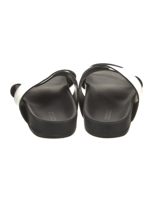 Barney's New York Leather Slides