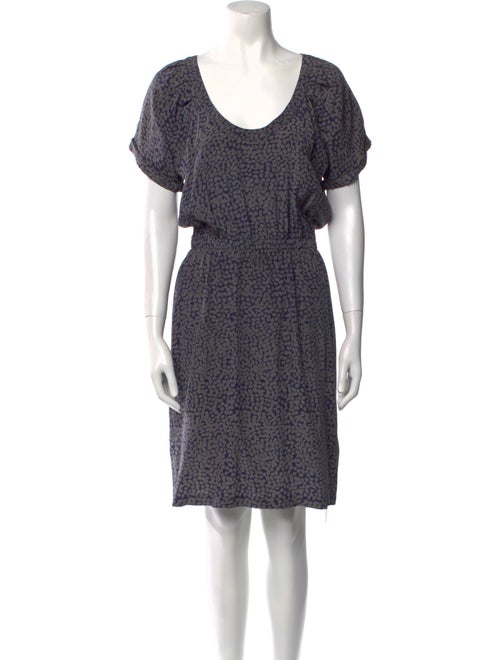 Barney's New York Silk Knee-Length Dress