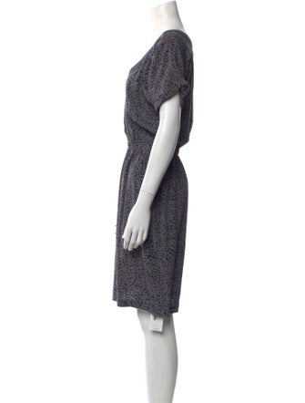 Barney's New York Silk Knee-Length Dress