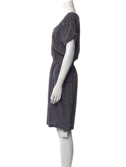 Barney's New York Silk Knee-Length Dress