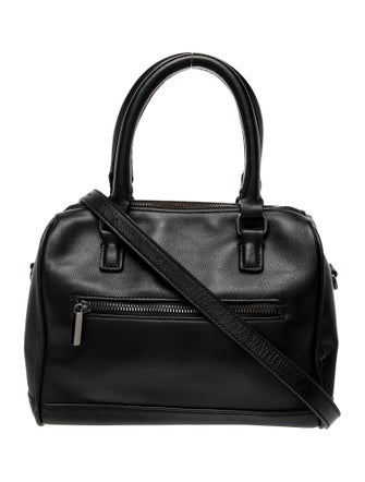 Barney's New York Leather Top Handle Bag