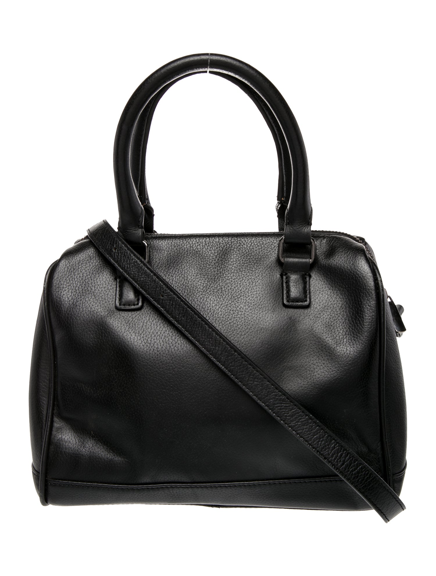 Barney's New York Leather Top Handle Bag