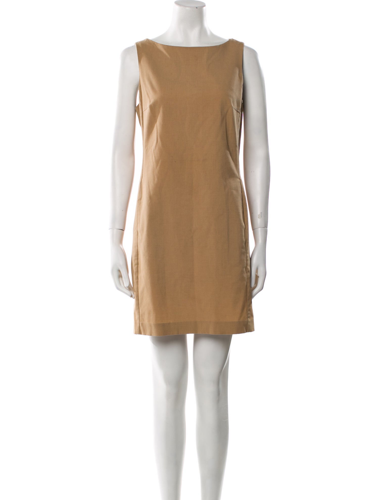 Barney's New York Bateau Neckline Mini Dress