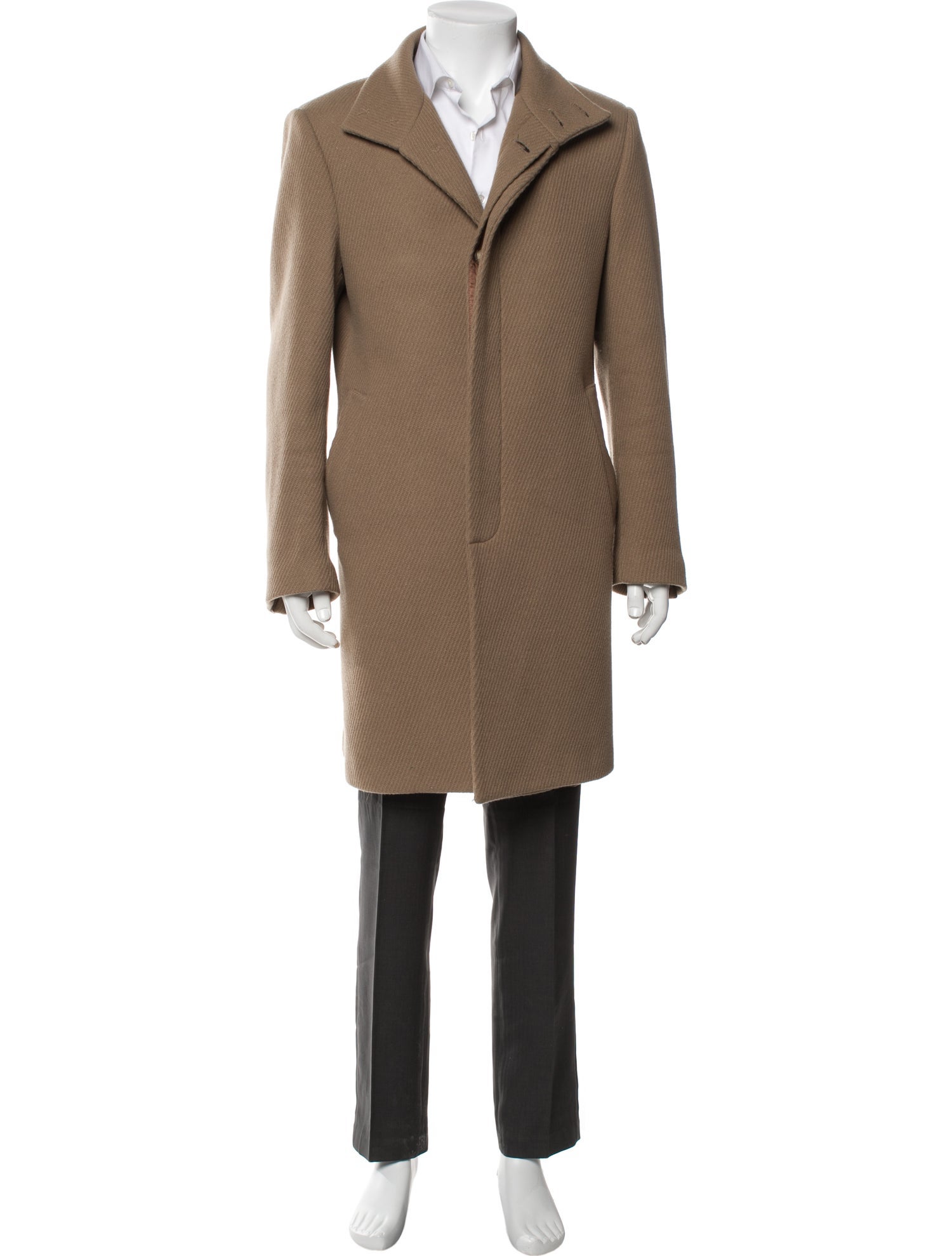 Barney's New York Wool Overcoat