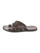 Barney's New York Leather Slides