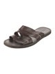 Barney's New York Leather Slides