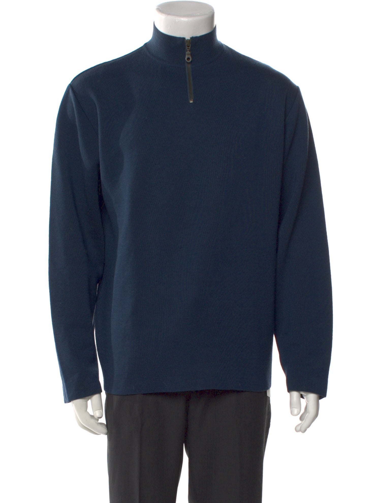 Barney's New York Merino Wool Turtleneck Sweatshirt