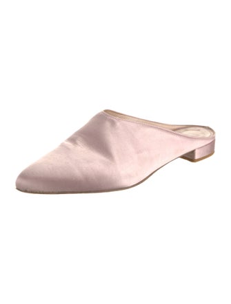 Barney's New York Satin Mules