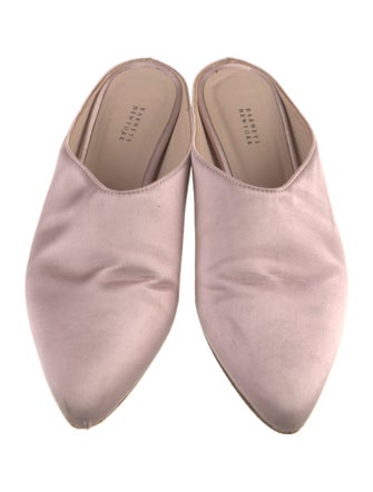 Barney's New York Satin Mules