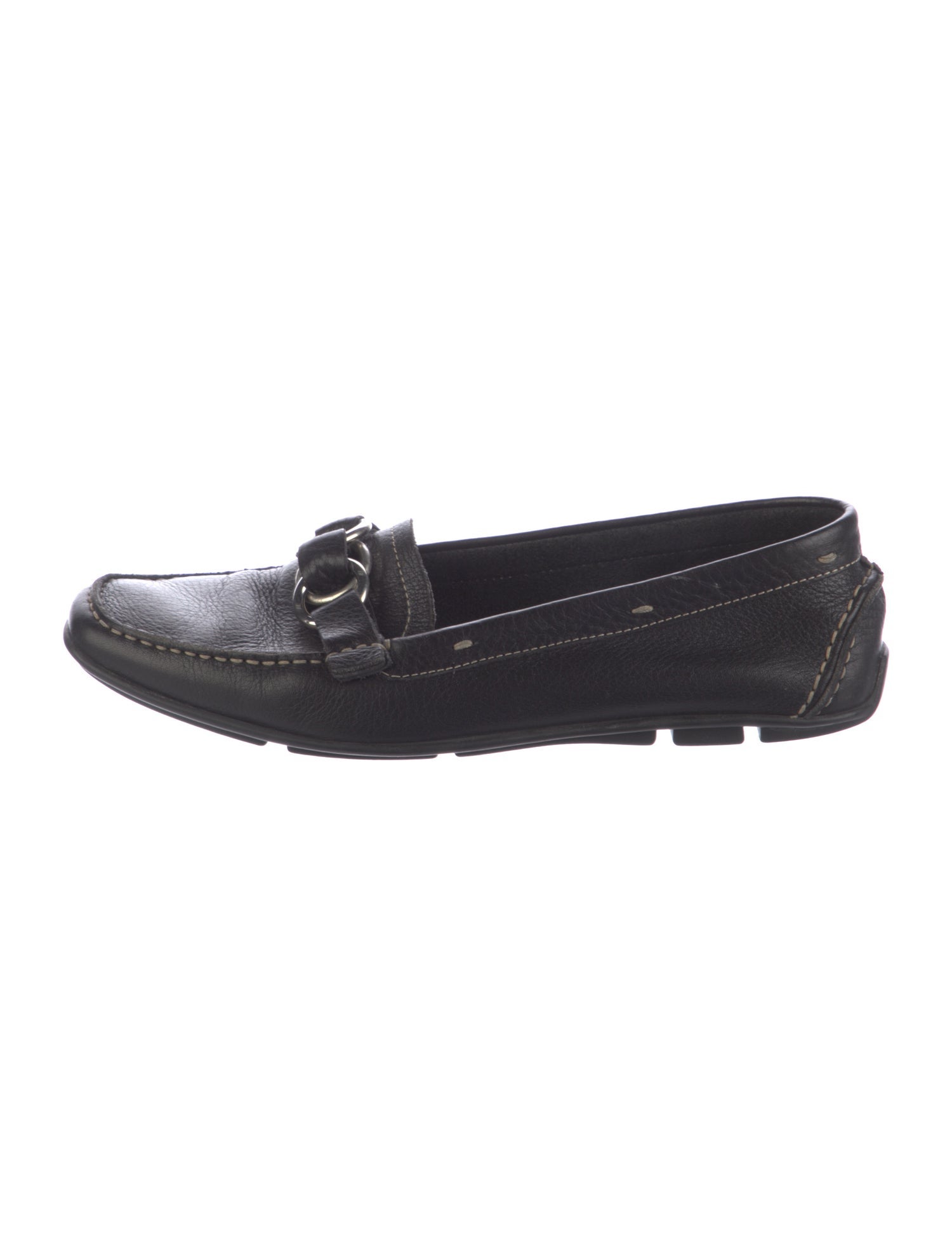 Barney's New York Leather Loafers