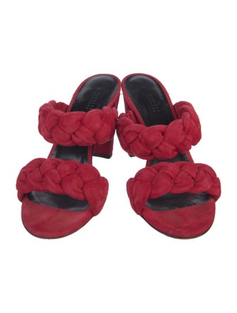 Barney's New York Suede Slides