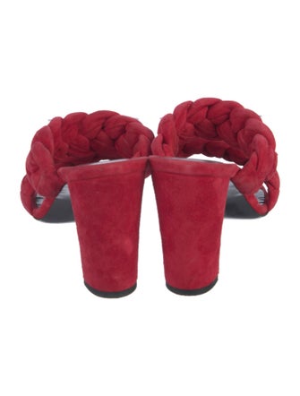 Barney's New York Suede Slides