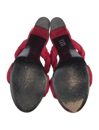 Barney's New York Suede Slides