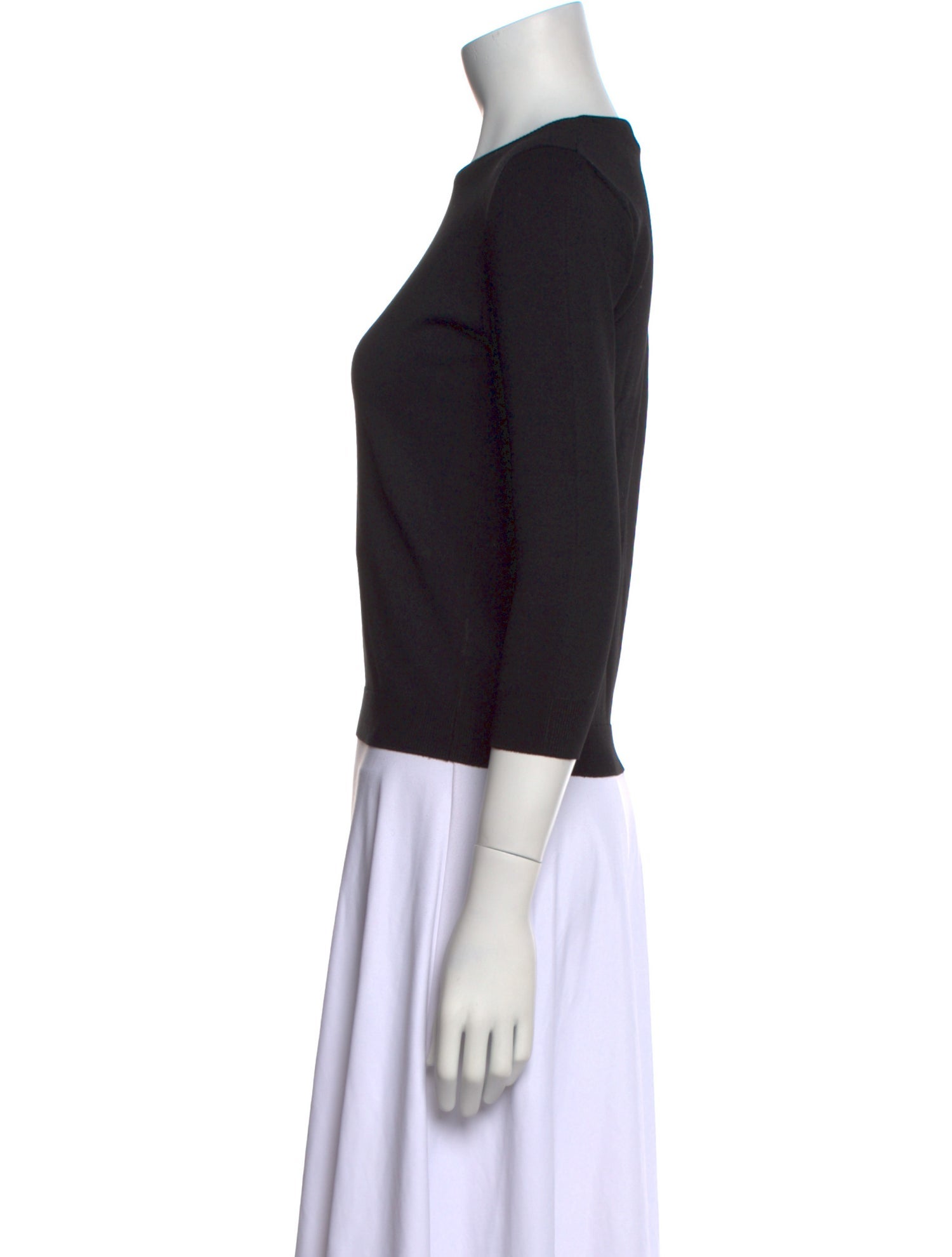 Barney's New York Scoop Neck Sweater