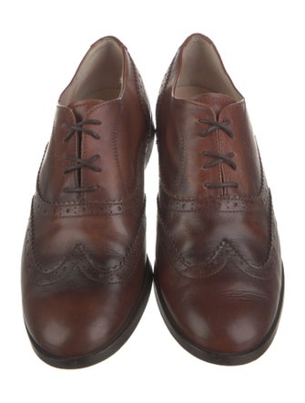 Barney's New York Leather Oxfords