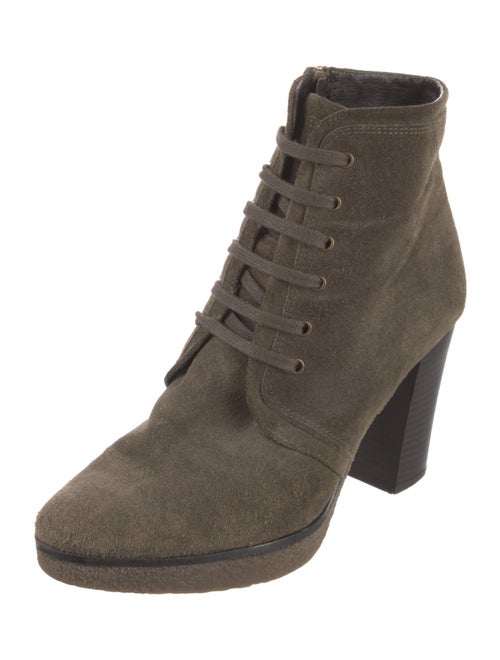 Barney's New York Suede Lace-Up Boots