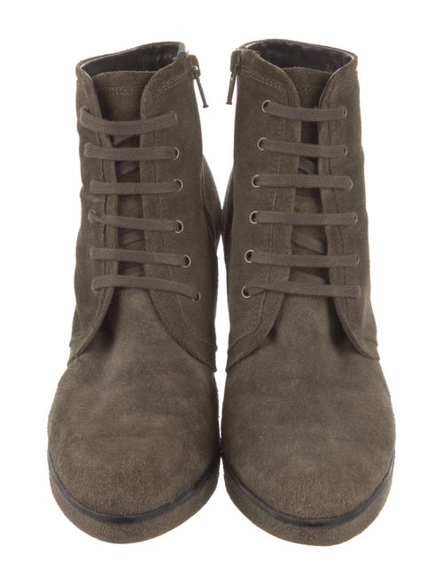 Barney's New York Suede Lace-Up Boots