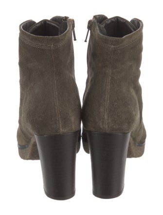 Barney's New York Suede Lace-Up Boots