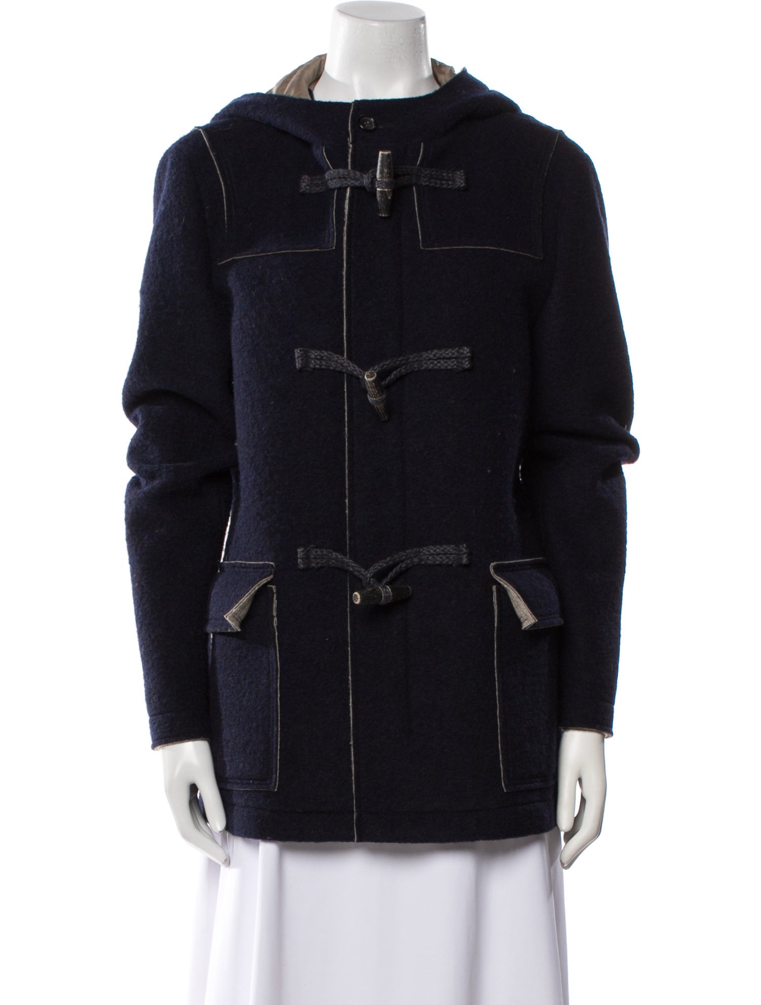Barney's New York Virgin Wool Coat